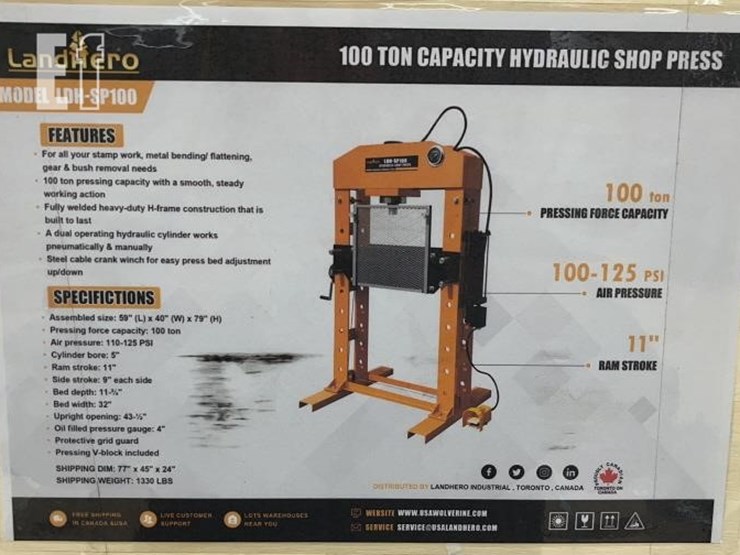 landhero-100ton-hydraulic-shop-press-image-1
