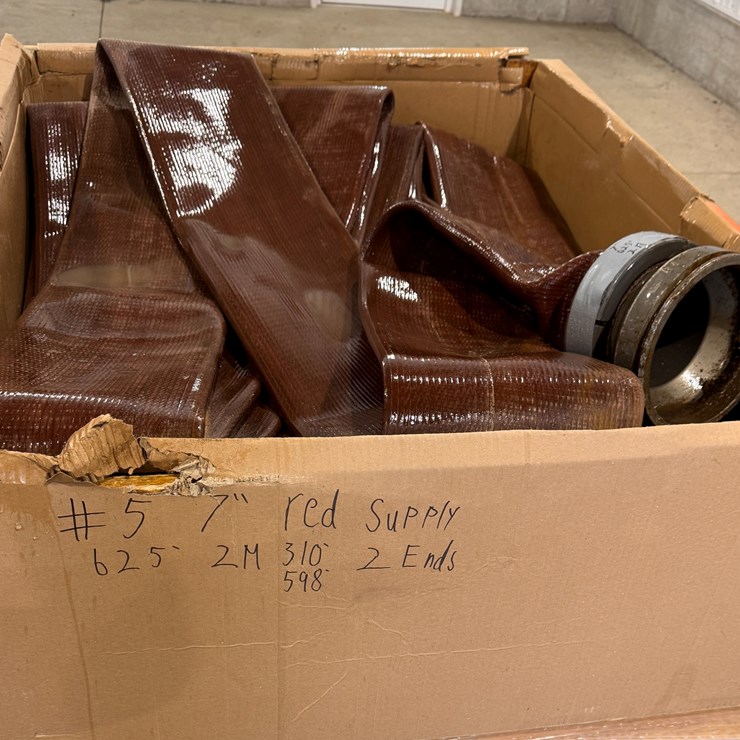 #1017 • Red 7in supply hose