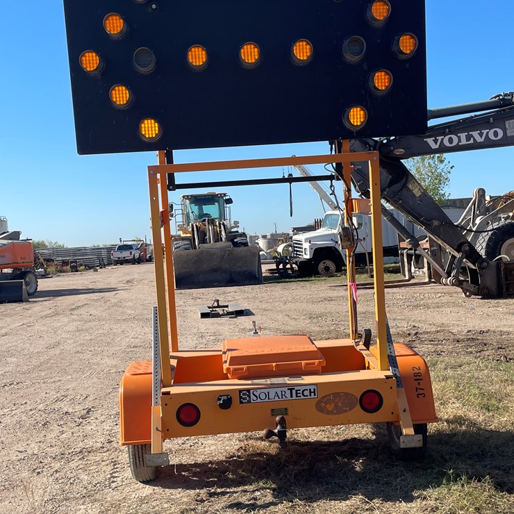 #6311 • 2019 Solar Tech Arrow Board (Trailer #37182), No Title