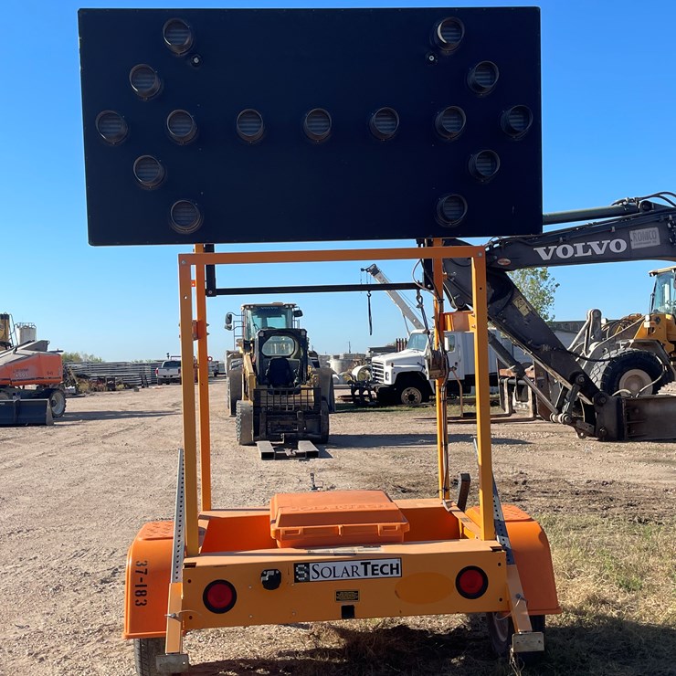 #6312 • 2019 Solar Tech Arrow Board (Trailer #37183), No Title