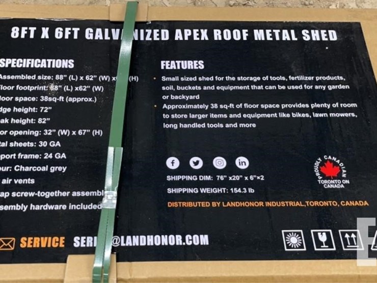 landhonor-8ft-x-6ft-galvanized-metal-shed-image-3