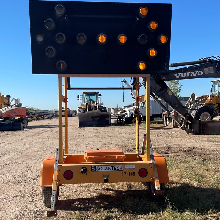 #6310 • 2018 Solar Tech Arrow Board (Trailer #37149), (No Title)