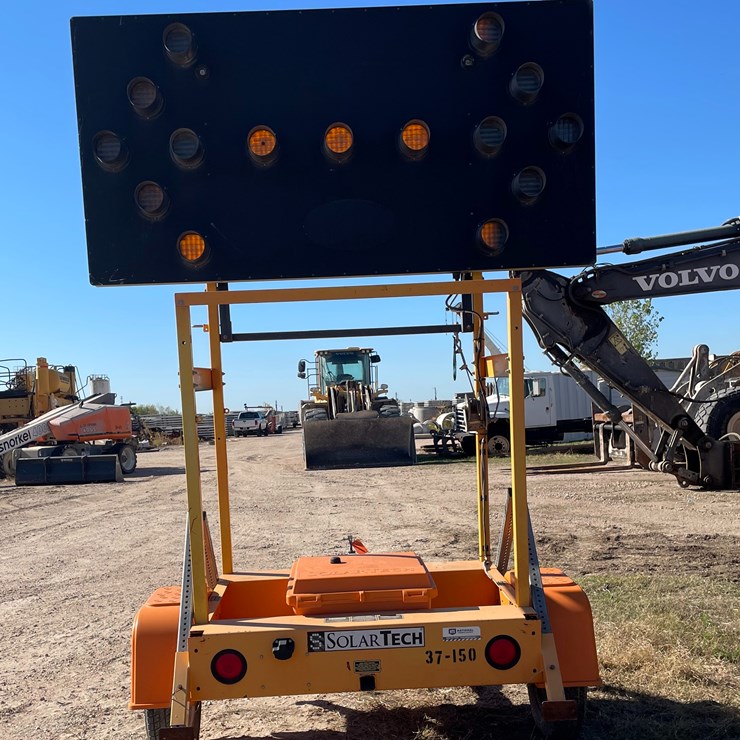 #6315 • 2018 Solar Tech Arrow Board (Trailer #37150), No Title