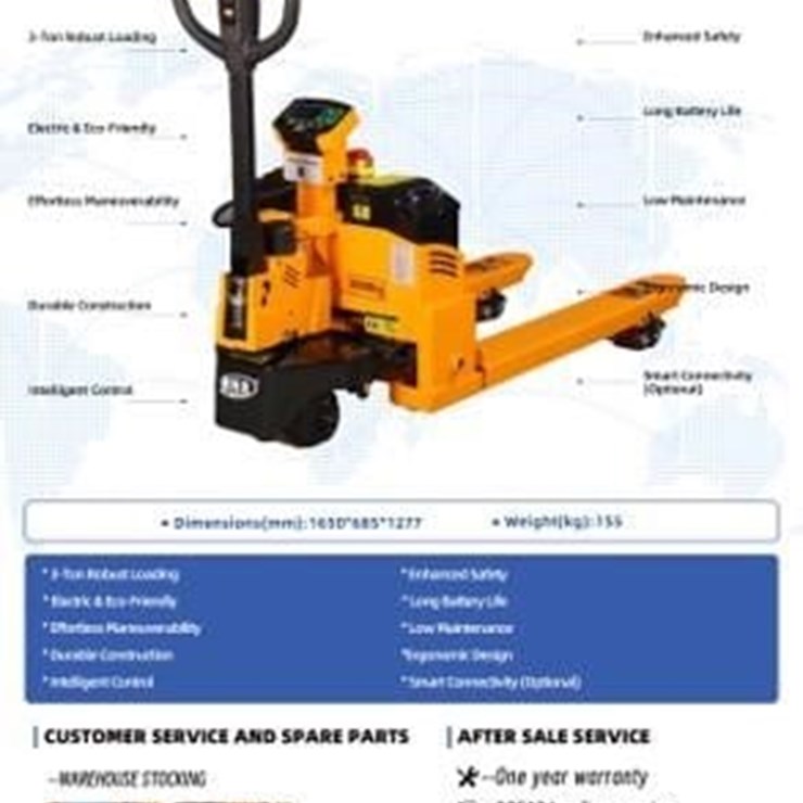 ELECTRIC PALLET TRUCK SDLANCH SDLFP30-ELECTRONIC S 6163