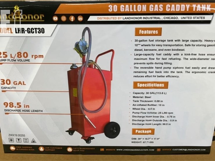 landhonor-30gal-gas-caddy-tank-w/pump-image-1