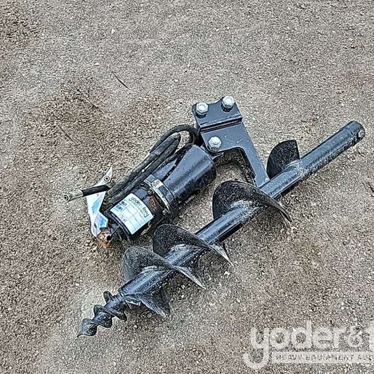 Unused IR 8" Auger to suit Mini Excavator