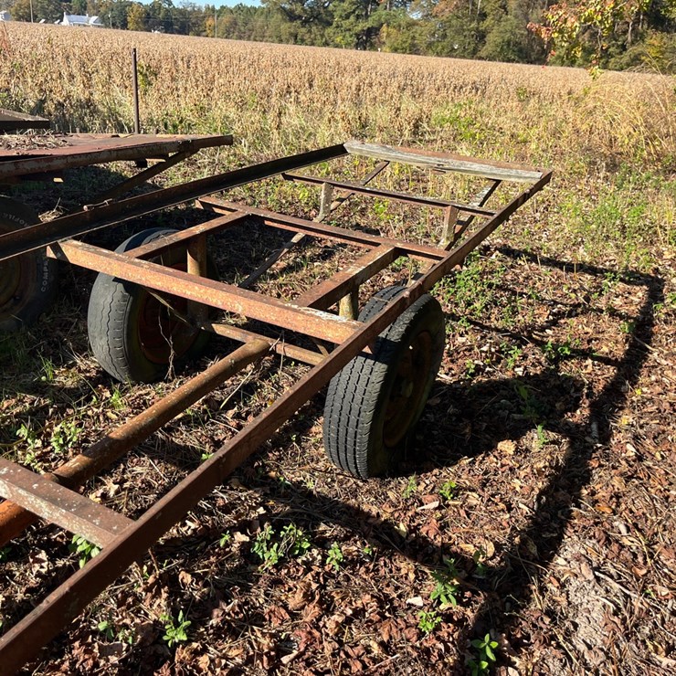 3.5’ x 12’ tobacco trailer with no floor, located at 276 Jonestown Rd Snow Hill NC call 252-531-8061 for more information.