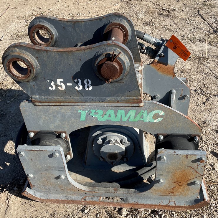 #6334 • TRAMAC Excavator Compactor (#3538)
