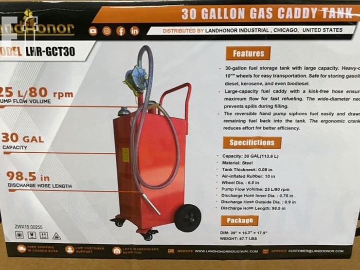 landhonor-30gal-gas-caddy-tank-w/pump-image-1