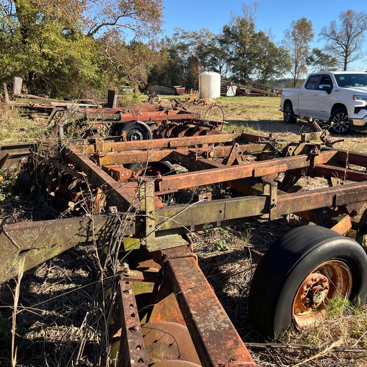 13’ Case disk, needs work, no hydraulics, frame for drag board, located at 276 Jonestown Rd Snowhill, N C