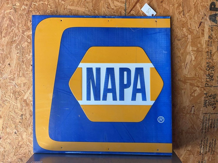 (4)-antique-car-part-sign-&-(1)-rustic-stop-sign-image-1