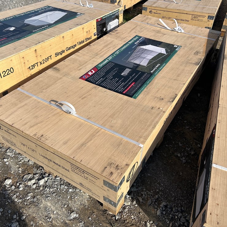 #31 • 12’X20’ METAL LIVESTOCK SHED