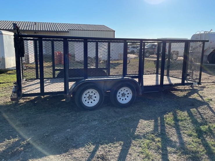 #6242-•-2017-top-hat-utility-trailer-(trailer-#09105)-(has-tx-title)-image-2