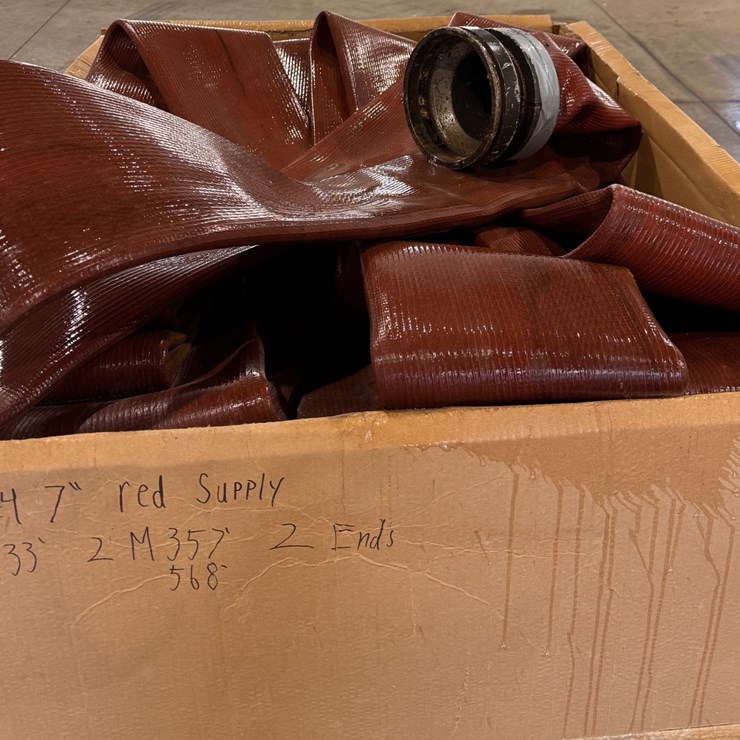 #1016 • Red 7in supply hose