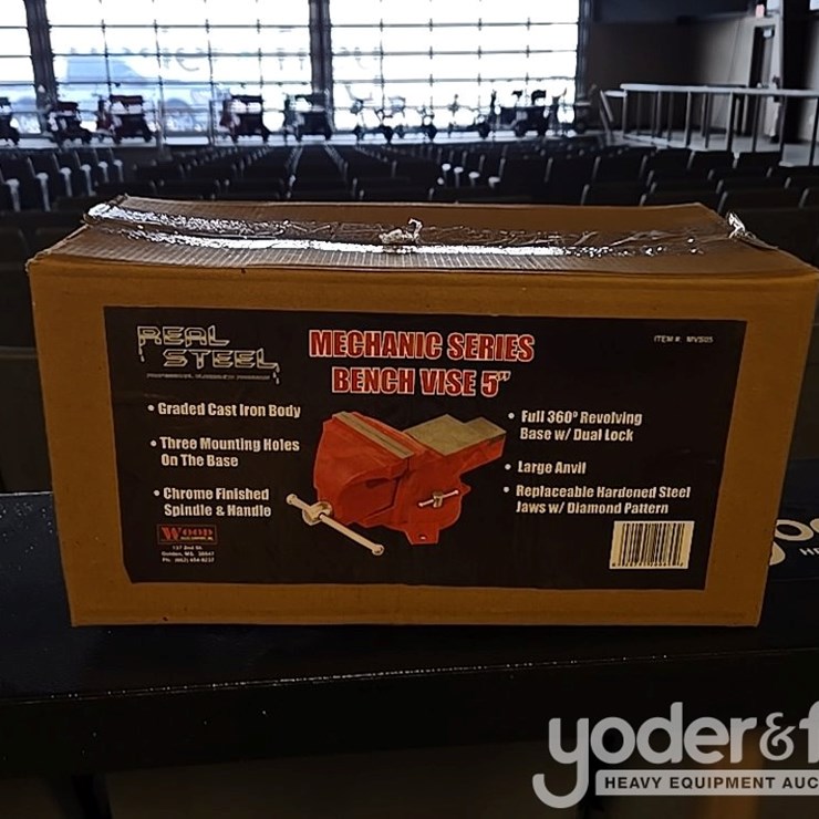 Unused Real Steel 5" Bench Vise