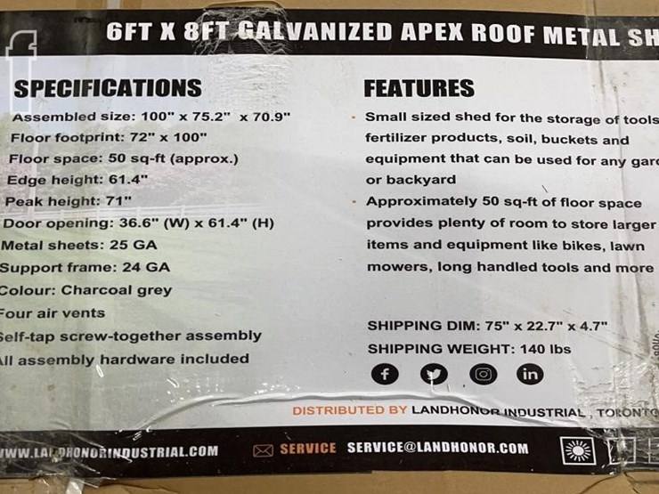 landhonor-6ft-x-8ft-galvanized-metal-shed-image-4