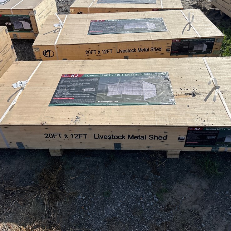 #27 • 12’X20’ METAL LIVESTOCK SHED