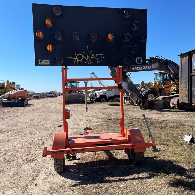 #6318 • 2018 Wanco Arrow Board (Trailer #37177), (No Title)