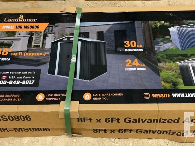 landhonor-8ft-x-6ft-galvanized-metal-shed-image-2