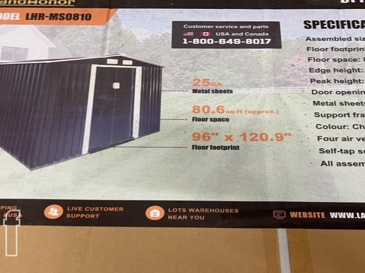 landhonor-8ft-x-10ft-galvanized-metal-shed-image-2