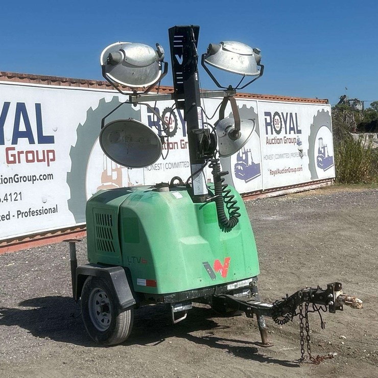 2017 Wacker Neuson LTV6 Towable Light Tower