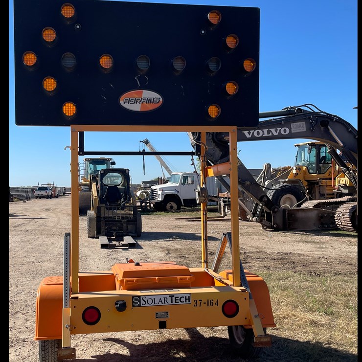 #6316 • 2018 Solar Tech Arrow Board (Trailer #37164), No Title