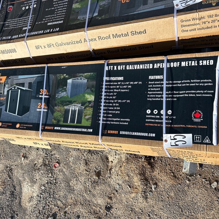 #55 • OUTDOOR STORAGE SHED