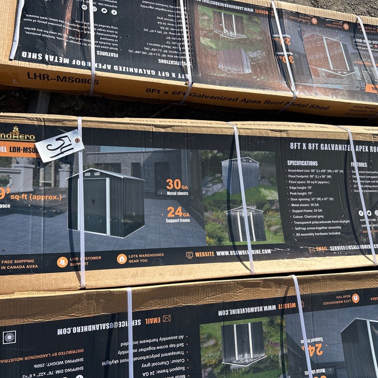 #54 • OUTDOOR STORAGE SHED
