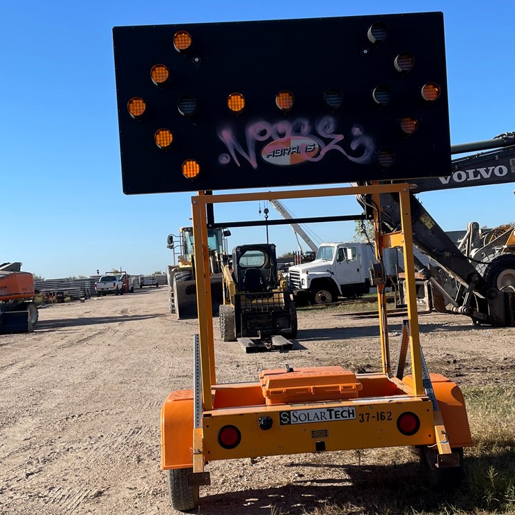 #6309 • 2018 Solar Tech Arrow Board (Trailer #37162), (No Title)