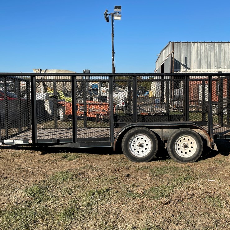 #6242 • 2017 Top Hat Utility Trailer (Trailer #09105) (Has TX Title)