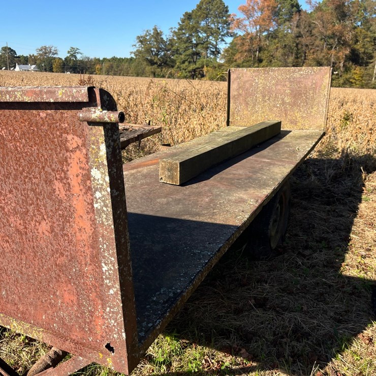3.5’ x 12.5’ tobacco trailer with metal floor located at 276 Jonestown Rd Snow Hill NC
