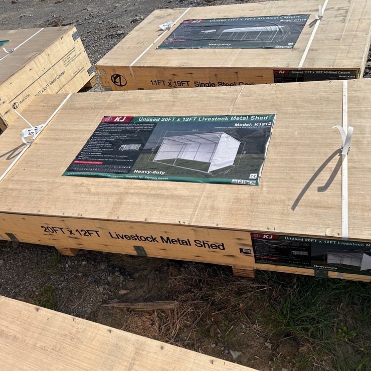 #28 • 12’X20’ METAL LIVESTOCK SHED