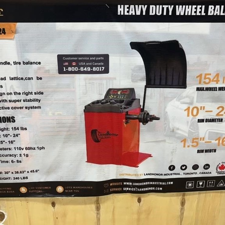 LANDHONOR HEAVY DUTY WHEEL BALANCER