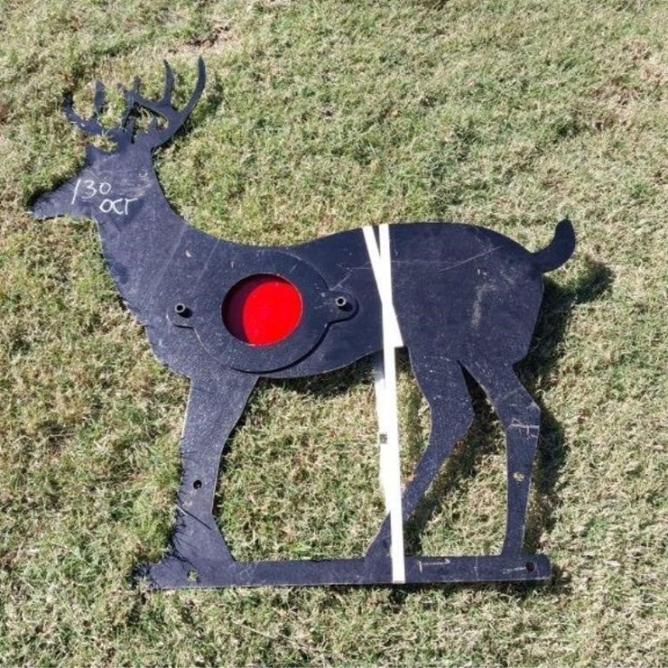 NEW Future Steel Deer Shaped Target