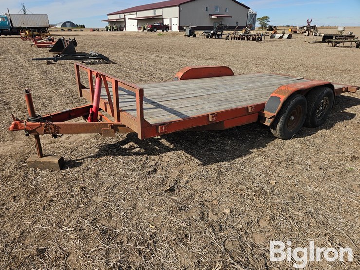 1997-hull-18'-t/a-tiltbed-flatbed-trailer-image-1