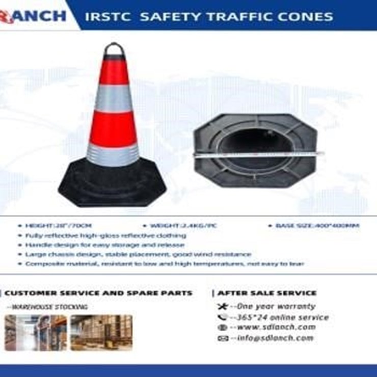 SAFETY TRAFFIC CONES HEIGHT:28"/70CM ?WEIGHT:2.4KG