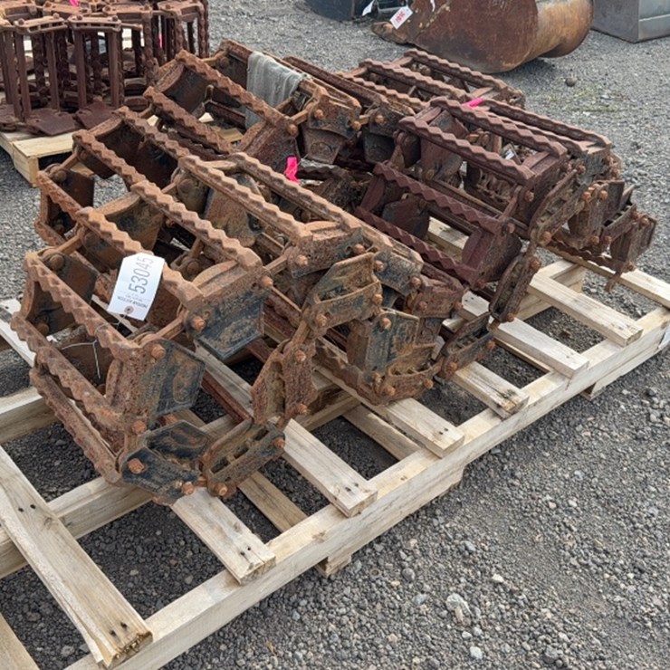 #2013 • SET OF MCLAREN STEEL SKID STEER TRACKS