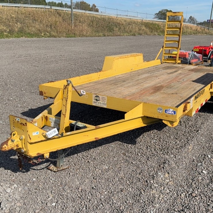 #3003 • 2018 CAM SUPERLINE 16' EQUIPMENT TRAILER