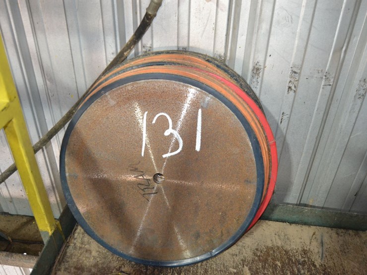 (16)-extra-saws-for-csmi-trimmer-w/-extra-saw-arbor-&-cylinder-valves-for-timmer-(locted-in-electrical-room-beside-trimmer)-image-4