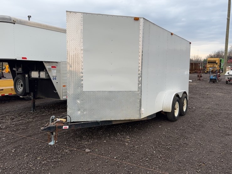 #3005-•-14'-enclosed-bumper-pull-trailer-image-1