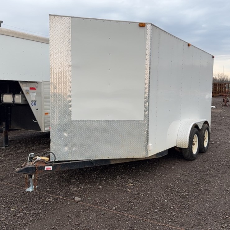 #3005 • 14' ENCLOSED BUMPER PULL TRAILER