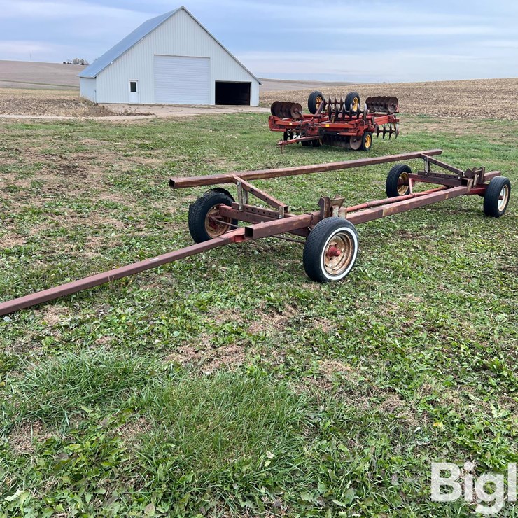 Homemade Header Trailer For 6 Row Head
