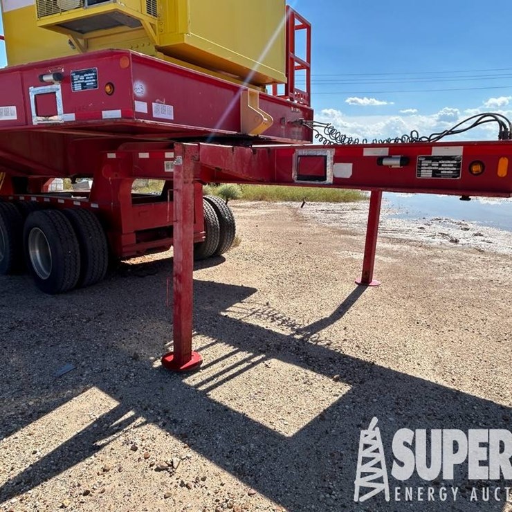 (x) (6-4) 2012 ATOKA 30-Ton 9'W x 25'L 3-Axle Jee...