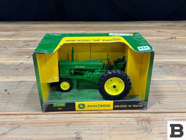 ertl-die-cast-replica-john-deere-"50"-tractor-1:16-scale-image-1