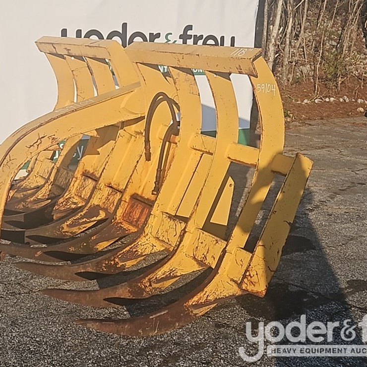 Grapple Rake to suit Wheeled Loader