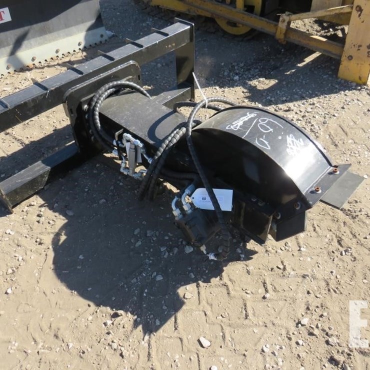 SKID LOADER STUMP GRINDER