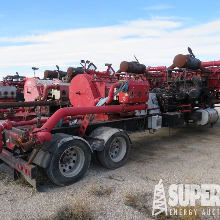 (x) (5-20) 2011 NOV Rolligon TPT-2251 Frac Pump, ...