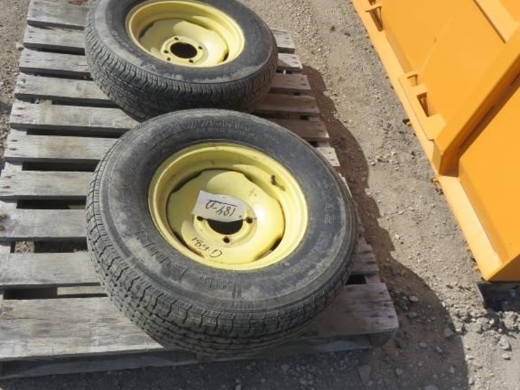 set-of-215/75-r-14-4-bolt-tires-and-rims-image-1