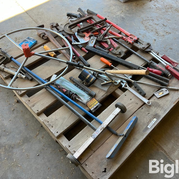 Pallet Of Farm & Shop Tools