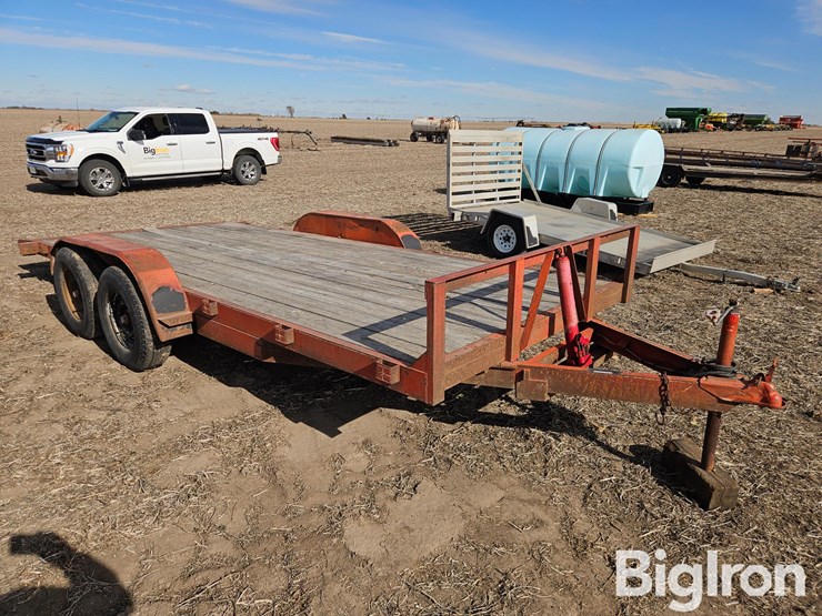 1997-hull-18'-t/a-tiltbed-flatbed-trailer-image-3